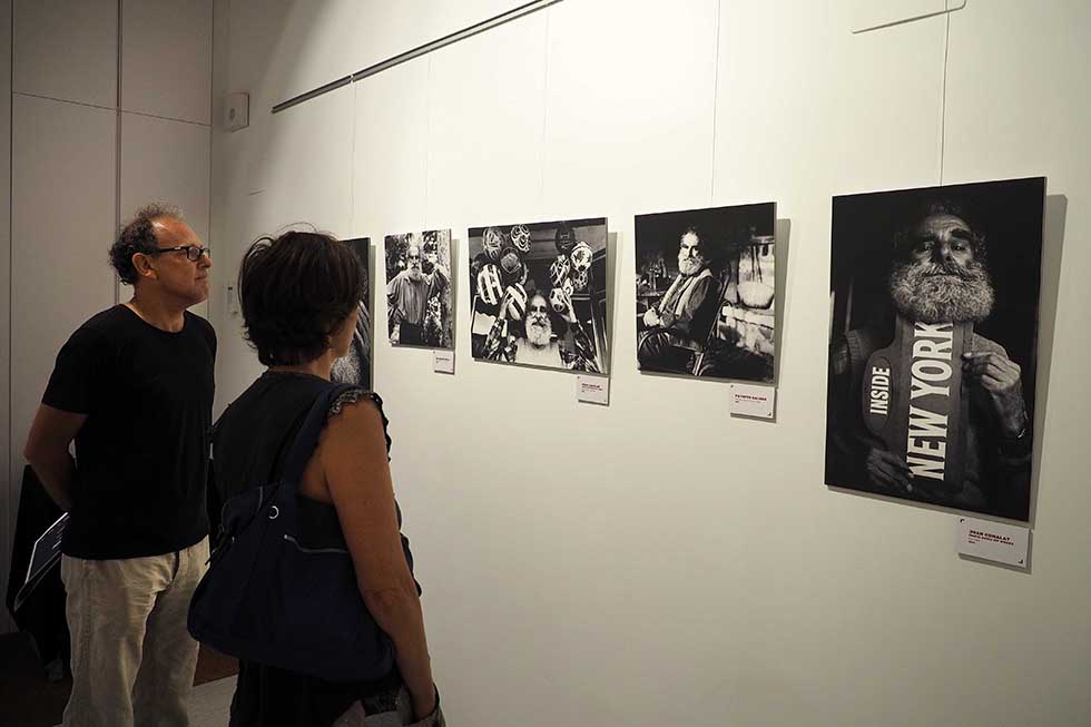 Inauguració exposició Mirades a Fontserè a l'Escola Internacional de Fotografia Grisart de Barcelona. PERE DURAN / NORD MEDIA